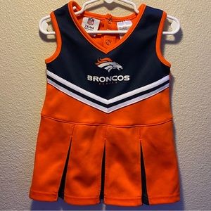 Official NFL Baby Girls Cheerleader outfit, size 2T